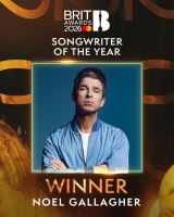 Noel Gallagher to Be Awarded Songwriter of the Year at BRIT Awards